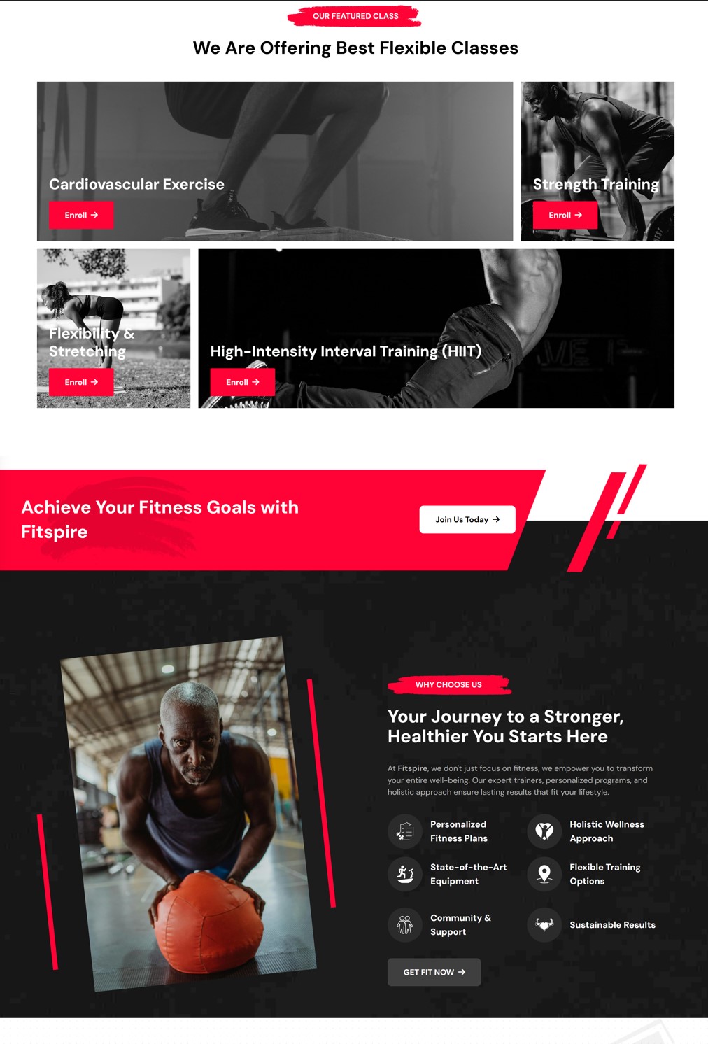 Fitspire scroll image