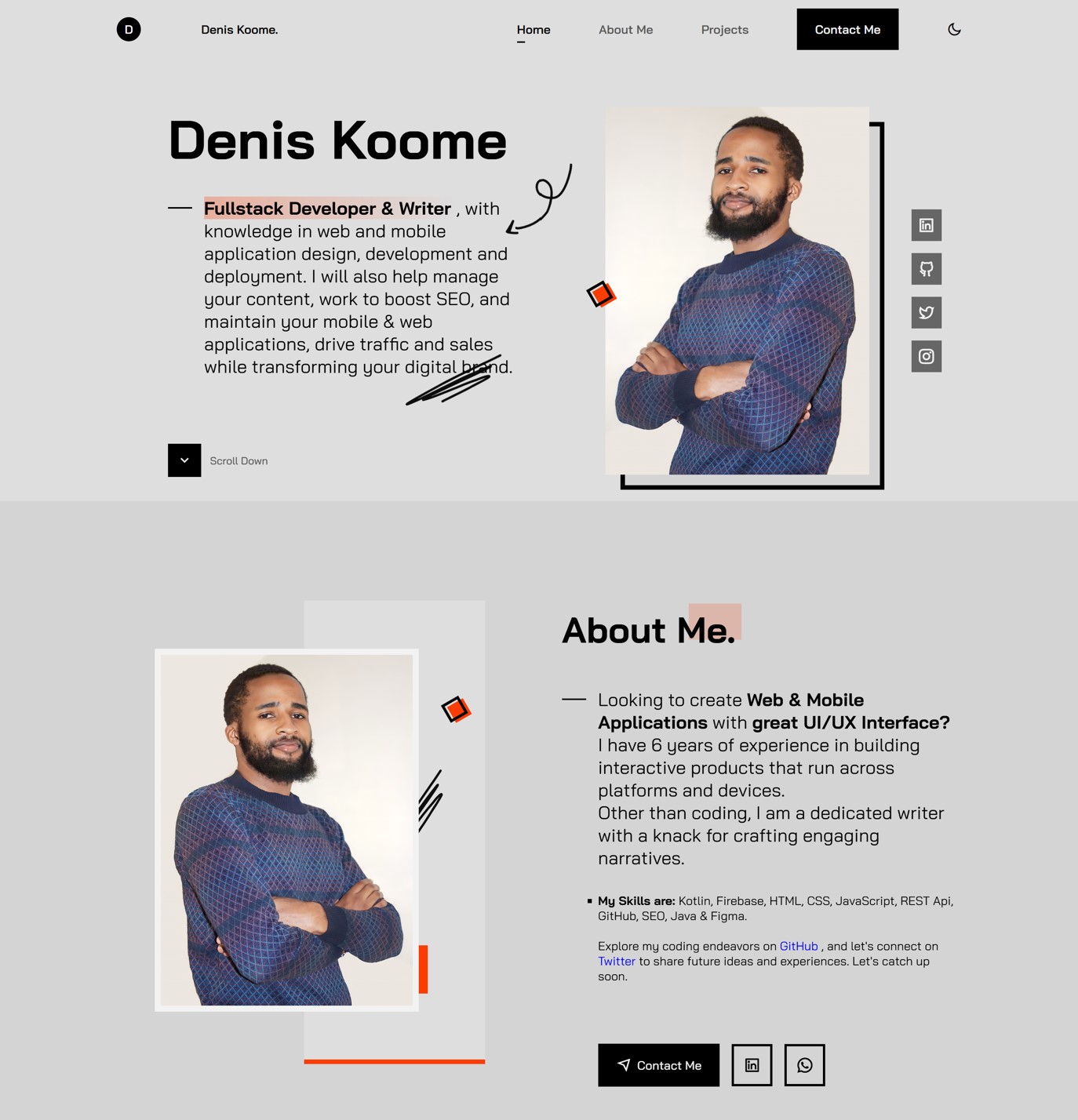Denis scroll image